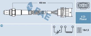 OKSIJEN SENSÖRÜ  (KONUM 1) Z16XEP ASTRA G / H VECTRA C ZAFİRA B 2008>> resmi