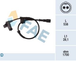 ABS DEVİR SENSOR KABLOSU ÖN T4 91>04  1.9 2.4 2.5TDI ACV AAB AJT AXL resmi
