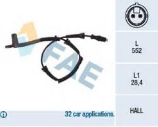 TEKERLEK HIZ SENSÖRÜ MASTER II 1.9-2.2-2.5 DCİ ÖN resmi