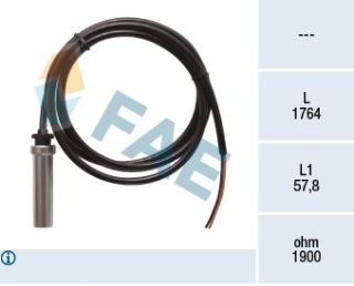 ABS SENSÖRÜ  ARKA SPRINTER 95 / 06> LT35 95> resmi