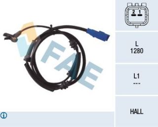 ÖN  ABS DEVİR SENSÖRÜ  C5 C5 II 04>10 resmi