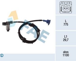 ABS SENSORU 106 II -SAXO resmi