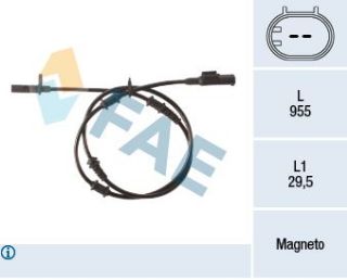 ABS SENSÖRÜ  ÖN X156 13> W176 13>18 C117 13>19 W246 12>18 resmi