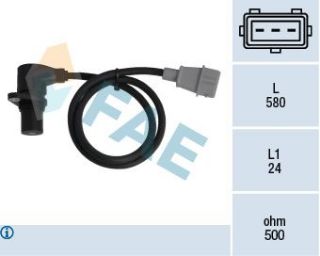 KRANK MİLİ DEVİR SENSÖRÜ  1,6-1,8-1,8T PASSAT 96>00 A80 A4 A6 93>95 resmi