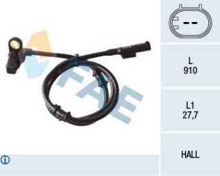 ABS SENSÖRÜ  ÖN SAĞ ML-CLASS W163 99>05 resmi