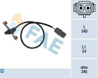 KRANK MIL SENSÖRÜ  DACİA MEGAN CLİO MEGANE 2.0 R21 resmi