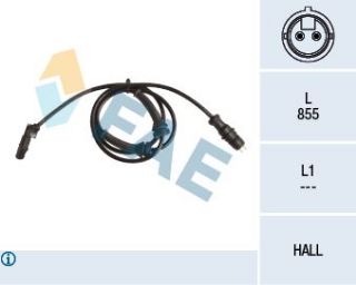 ABS SENSORU ARKA MEGANE II resmi