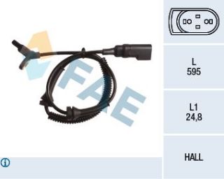 ABS KABLOSU SENSORU ON SAG SOL CONNECT 02>13 1.8TDCI BOY 546MM resmi