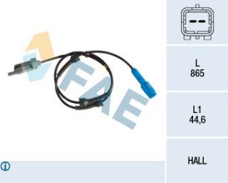 ABS SENSORU P206 00>09 903MM resmi