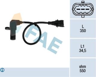 KRANK DEVİR SENSÖRÜ  X16XEL VECTRA-B ASTRA-G resmi