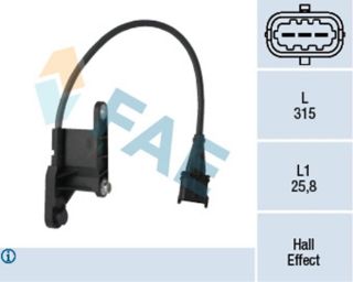 EKSANTRİK DEVİR SENSÖRÜ Z14XE Z16XE ASTRA G CORSA C VECTRA B-C 01-04 resmi