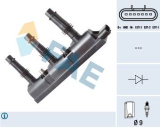 ATESLEME BOBINI A12XEP CORSA D resmi