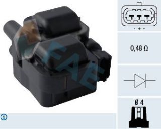 ATESLEME BOBINI W169 04>12 W245 05>11 W202 97>00 W203 00>07 W210 97>02 W220 98>05 resmi
