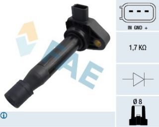 ATESLEME BOBINI KALEM BOBIN HONDA CIVIC VII 1.4 1.6 2001 2006 resmi