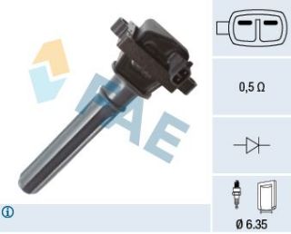 ATEŞLEME BOBİNİ CHRYSLER 300C 04>12 300 M V6 98>04 SEBRING 01>07 2.7 resmi