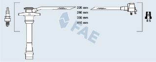 BUJİ KABLOSU SET COROLLA 1,3 / 1,4 95> resmi