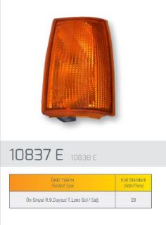 SİNYAL LAMBASI SOL SARI DUYSUZ R9 resmi