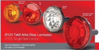 STOP LAMBASI (POZISYON REFLEKS) DAIRESEL Q125 TEMSA MİTSUBİSHİ IVECO resmi