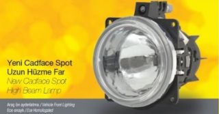 FAR 12V SPOT CADFACE KAPAK+KABLO CIZGISIZ CAMLI resmi