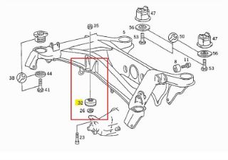 TRAVERS BURCU (DIFERANSIYEL) A124 92>93 C124 87>92 W124 93>95 S124 86>93 resmi