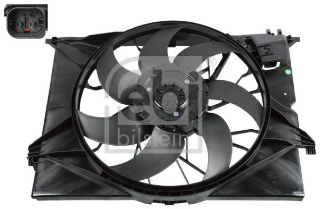 RADYATOR FANI (KOMPLE) S-CLASS W221 05>13 C216 06>13 resmi