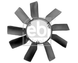 RADYATOR FANI (KLIMASIZ, 9 KANAT) W202 95>00 W124 89>95 S124 88>91 T2/LN1 508D 89>94 resmi