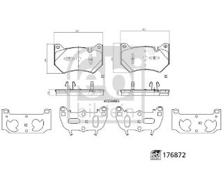 ON FREN BALATASI- BREMBO VERSIYON (AUDI Q5 17-) resmi