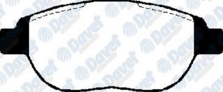 FREN BALATASI ÖN CIFT FISLI WVA 23600 PEUGEOT P307 1.6 LİNEA 1.4 T-JET 16V 07-> GRANDE PUNTO 1.4 T-JET 16V 05-10 resmi