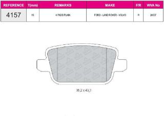 FREN BALATASI ARKA WVA24496 S-MAX GALAXY MONDEO IV S80 II V70 III 07-> resmi