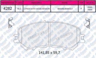 FREN BALATASI ÖN QASHQAI 2013 -> KADJAR 15-> resmi