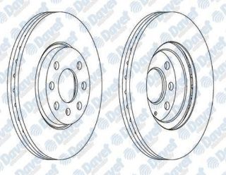 ÖN  FREN DİSKI 4 BİJON CORSA C COMBO C TIGRA B MERİVA A resmi