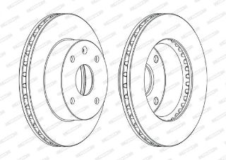 ÖN  FREN DİSKI HAVALI 4 BİJON 256MM LACETTİ 05> resmi