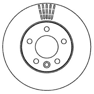 FREN DİSKİ ARKA TRANSPORTER T5 03> TRANSPORTER T6 15> 16 JANT HAVALI 294MM resmi