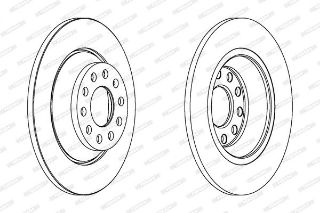 FREN DİSKİ ARKA BM A6 05-11 resmi