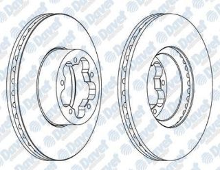 ÖN  FREN DİSKI FORD TRANSİT V347 2.2TDCI 2.4TDCI 3.2TDCI 06- O.CEKER/A.CEKER OLCU:300X28   #### resmi