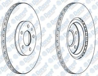 ÖN  FREN AYNASI FIAT DOBLO III EGEA 1.3 1.6 2.0 10- ALFA 147 156 5 BİJON 284MM resmi