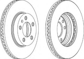 SOL ON FREN DISKI-330×32 5×120 (VW TOUAREG 03-18  PORSCHE CAYENNE 03-10) resmi