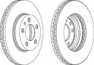 SOL ON FREN DISKI-330×32 5×120 (VW TOUAREG 03-18  PORSCHE CAYENNE 03-10) resmi