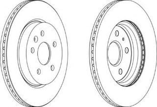 FREN DİSKİ ARKA A20DTH INSIGNIA A 09- resmi