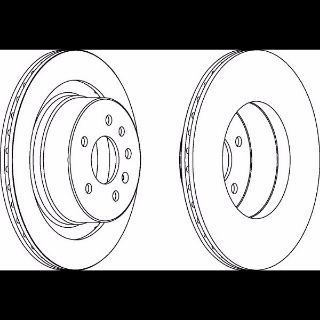 FREN DİSKİ ARKA SAAB 9-5 YS3E resmi
