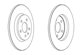 FREN DİSKİ ARKA BM A4-A5-A6-A7-Q5 08- resmi