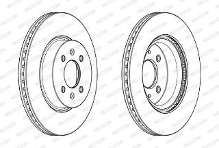 ÖN  FREN DİSKI HYUNDAİ I20 1.1 1.4CRDI 15- KİA RİO III 1.1 1.25 1.4CRDI CVT 11- resmi