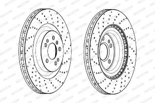 FREN DİSKI ÖN X166 15>19 W166 11>18 C292 15>19 resmi