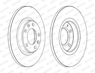 FREN DİSKİ ARKA DV6FC GRANDLAND X COMBO E 3008 16- resmi
