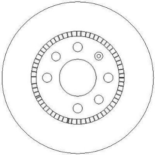 ON FREN DISKI HAVALI ASTRA F 1,8I CORSA B 1,6 GSI 16V 1,6I VECTRA A 1,7D 1,7 TD 1,8 1,8I resmi