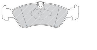 ÖN  FREN BALATASI OPEL ASTRA F 92-98 VECTRA A 89-95 VECTRA B 96-02 resmi