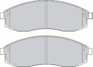 ÖN  FREN BALATASI MİTSUBİSHİ L200 02-06 MAXİMA QX2.5 96-00 resmi