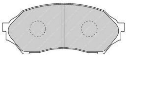 FREN BALATASI ÖN (123MM) 323  SV 1.3 16V 94-98 resmi