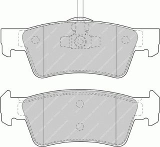 FREN BALATASI ARKA (140MM) TOUAREG  CAİENNE 03-10  (16 INC) resmi