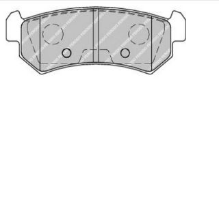 FREN BALATASI ARKA (104MM) NUBIRA LACETTİ 03- resmi